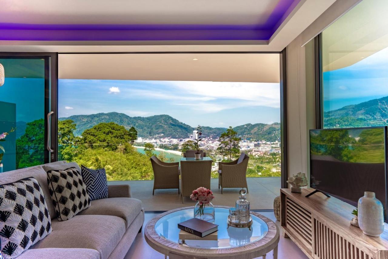 Patong Heights Hotel Exterior photo View from a residence at The View