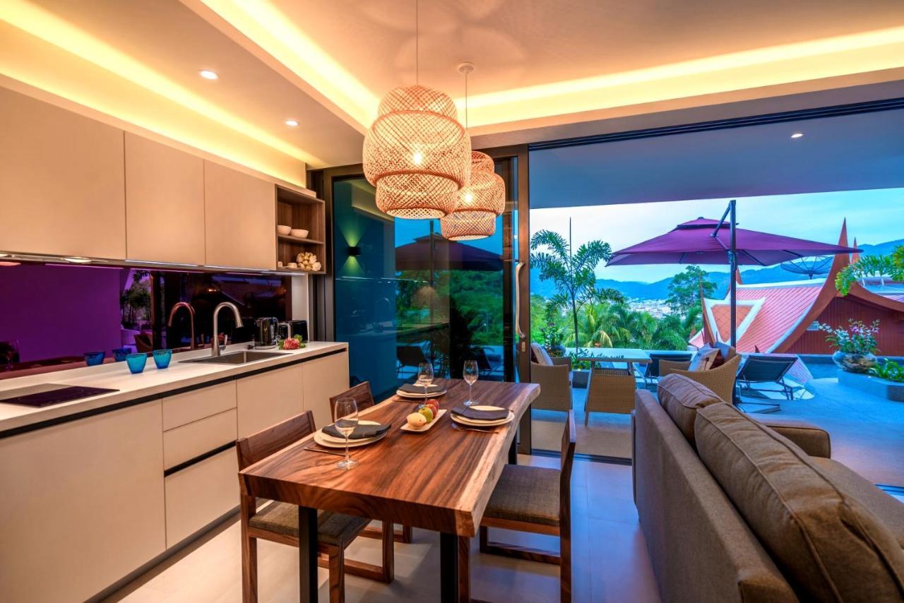 Patong Heights Hotel Exterior photo Villa kitchen